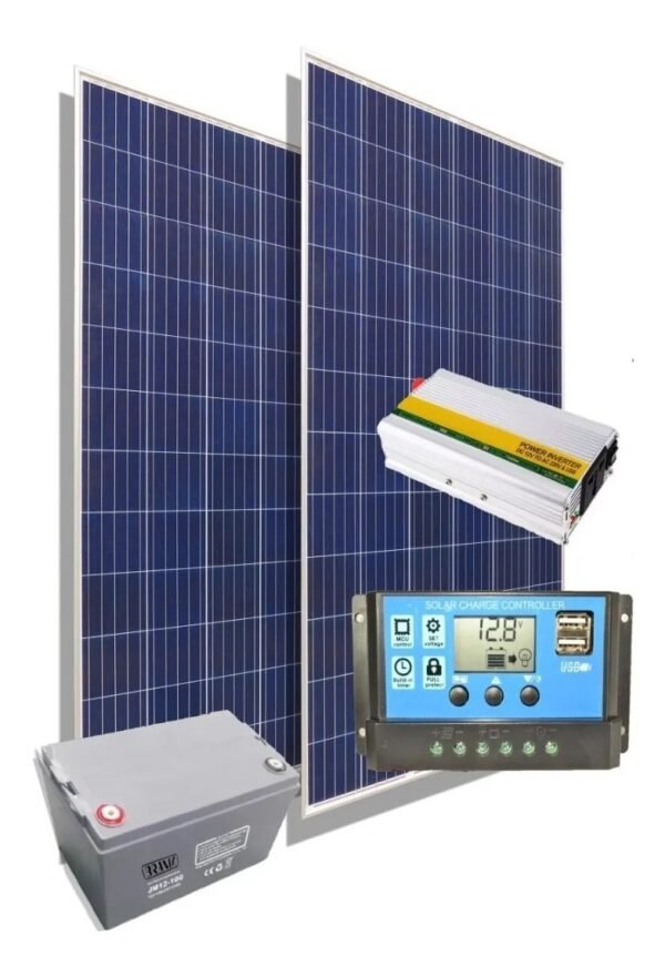 Kit Solar Fotovoltaico Autónomo 2000 W