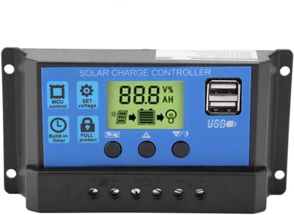Regulador Controlador Solar PWM 4